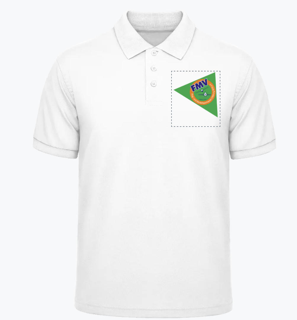 Poloshirt Weiß