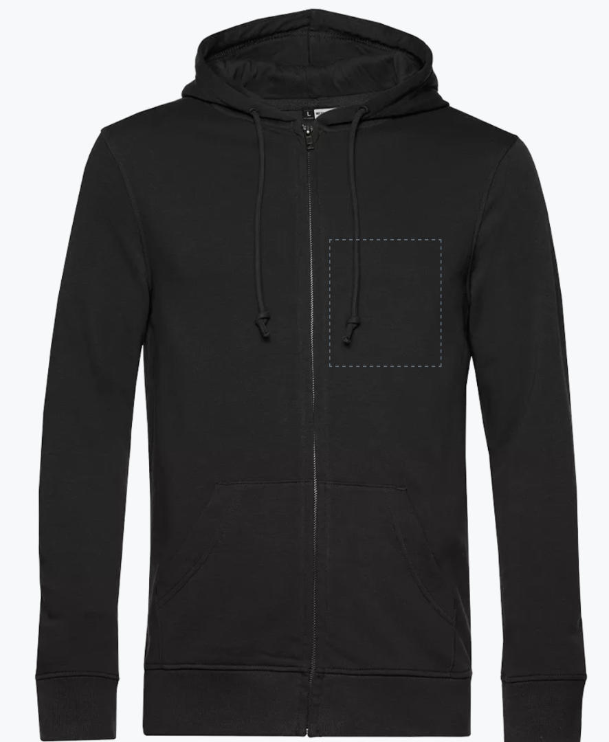 Sweatjacke Schwarz