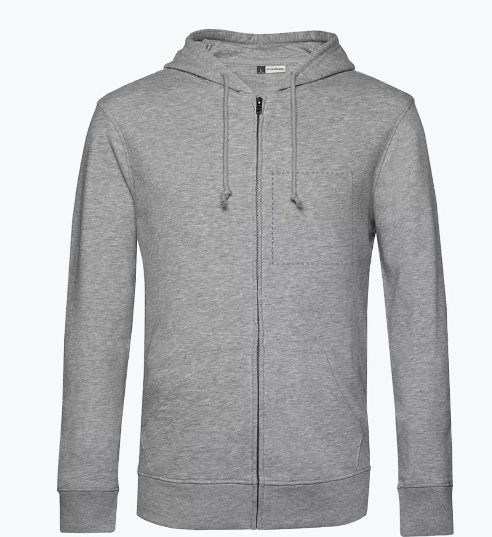 Sweatjacke Grau